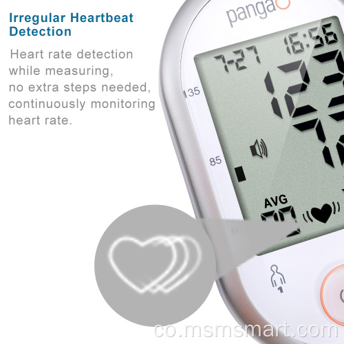 Monitor di pressione sanguigna di u bracciu digitale medicu clinicu